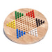 Board Games Wood Expressions Wood Chinese Checkers with Wooden Pegs - 11.5 inch Diameter