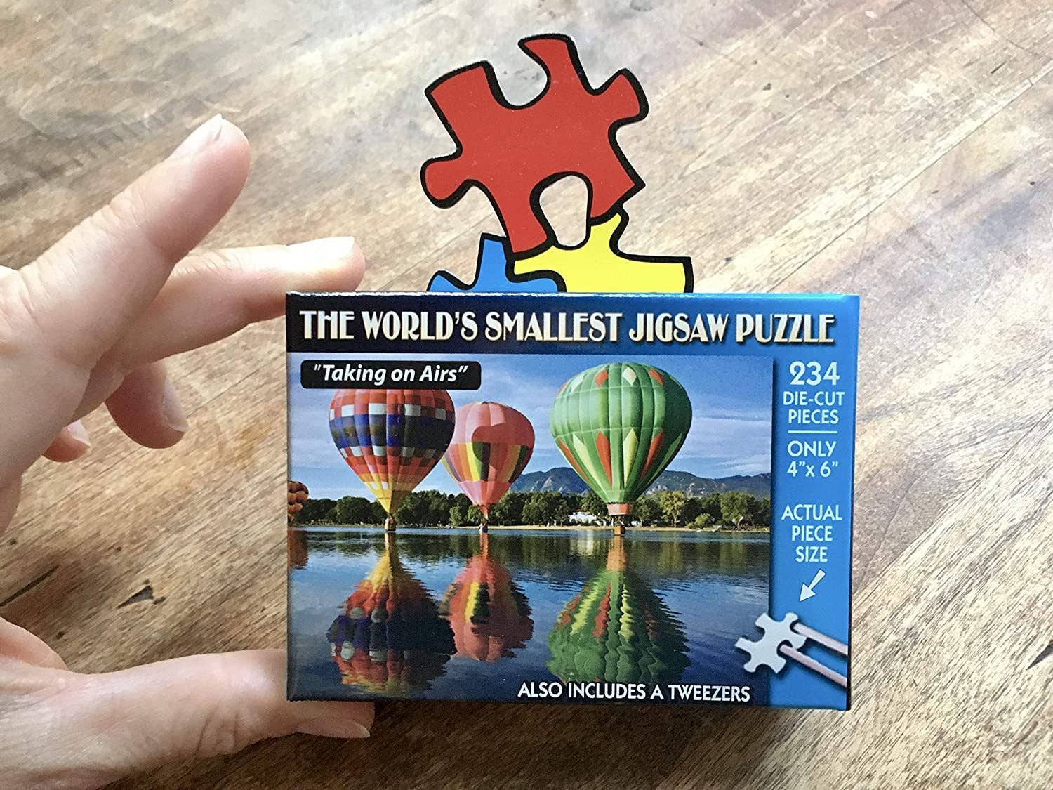 Puzzle Wood Expressions World's Smallest Jigsaw Puzzle - Taking On Airs