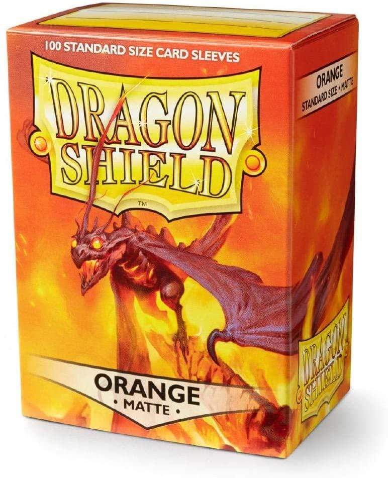 Dragon Shield Matte - Orange - Saltire Games
