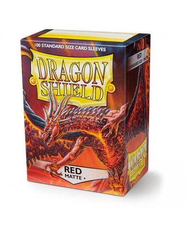 Dragon Shield Matte - Red - Saltire Games