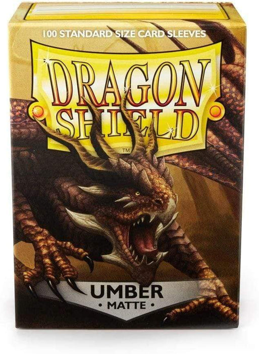 Dragon Shield Matte - Umber - Saltire Games