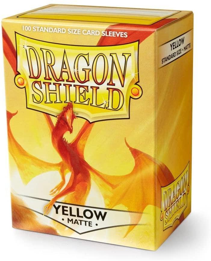 Dragon Shield Matte - Yellow - Saltire Games