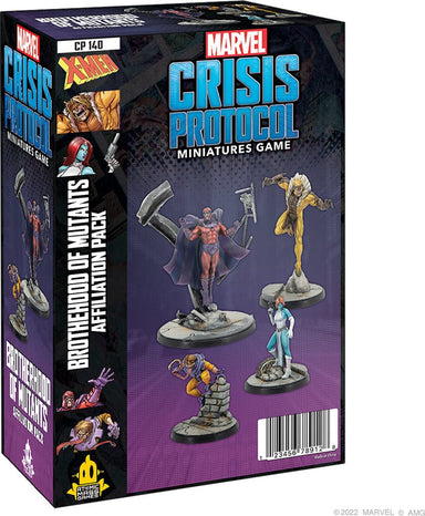 Marvel: Crisis Protocol - Brotherhood of Mutants Affiliation Pack - Saltire Games