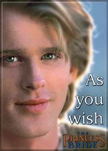 As You Wish Photo Magnet - Saltire Games