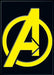 Avengers Logo Photo Magnet - Saltire Games