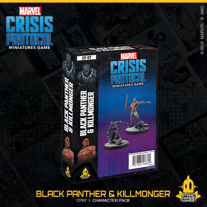Marvel Crisis Protocol: Black Panther and Kilmonger - Saltire Games