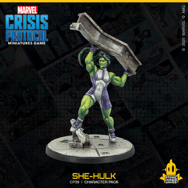 Marvel Crisis Protocol: She Hulk Character Pack - Saltire Games