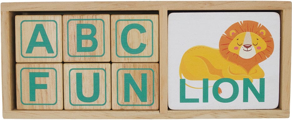 ABC Spelling Blocks - Saltire Games