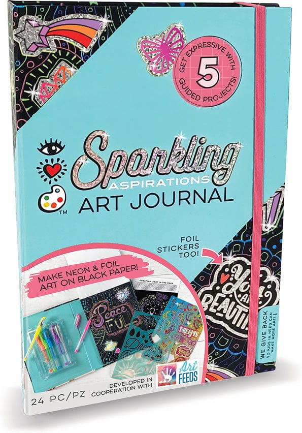 iHeartArt Sparkling Aspirations Art Journal - Saltire Games