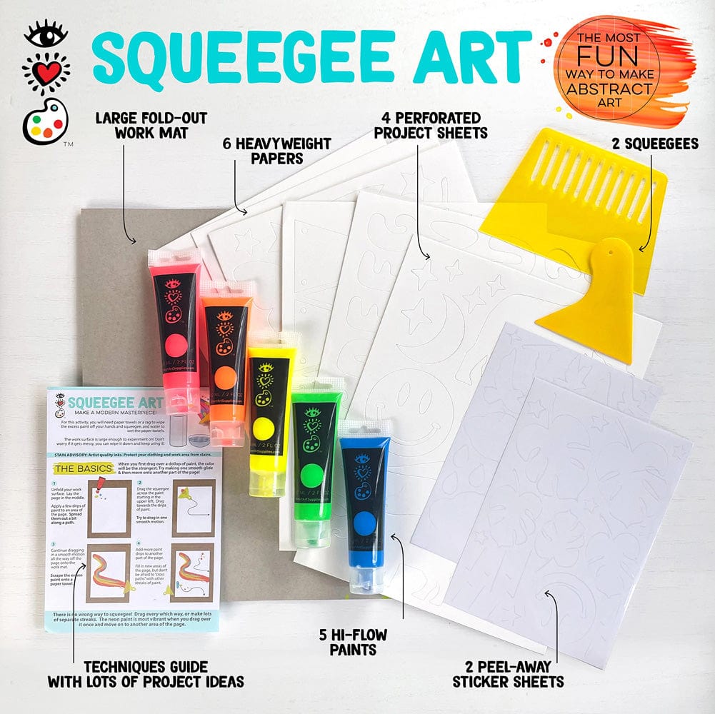 iHeartArt Squeegee Art - Saltire Games