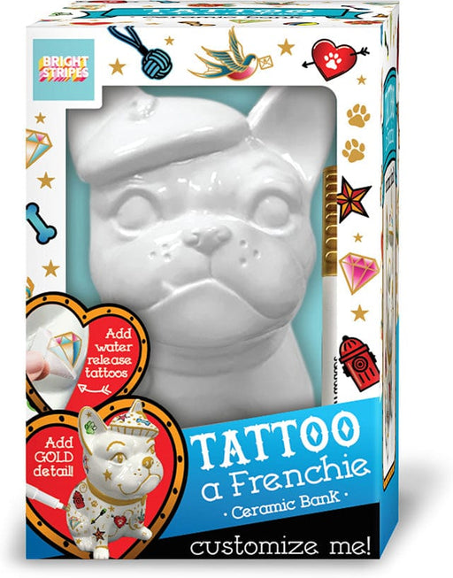 Tattoo a Frenchie Ceramic Bank - Saltire Games