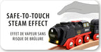 BRIO Battery Operated Steam Train - Saltire Games