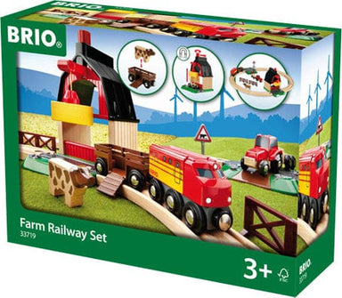 BRIO Farm Railway Set - Saltire Games