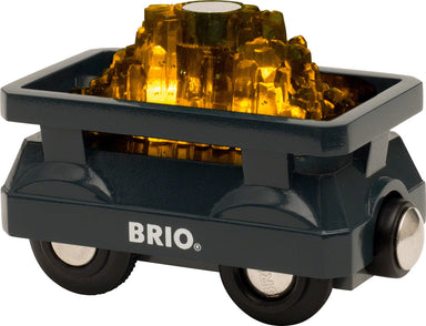 BRIO Light Up Gold Wagon - Saltire Games
