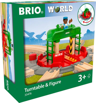 BRIO Turntable & Figure (Accessory) - Saltire Games