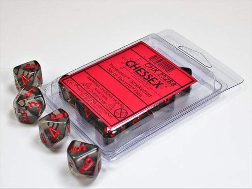 Smoke/Red 10d10 Set - Saltire Games