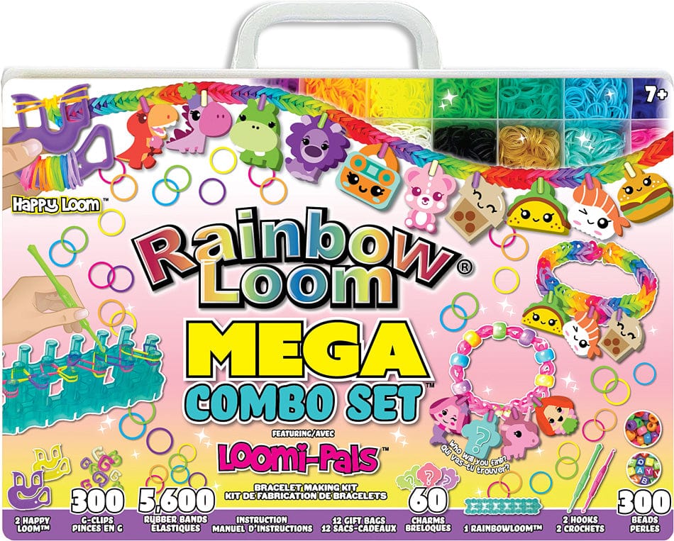 Rainbow Loom Loomi-Pals Mega Combo Set - Saltire Games