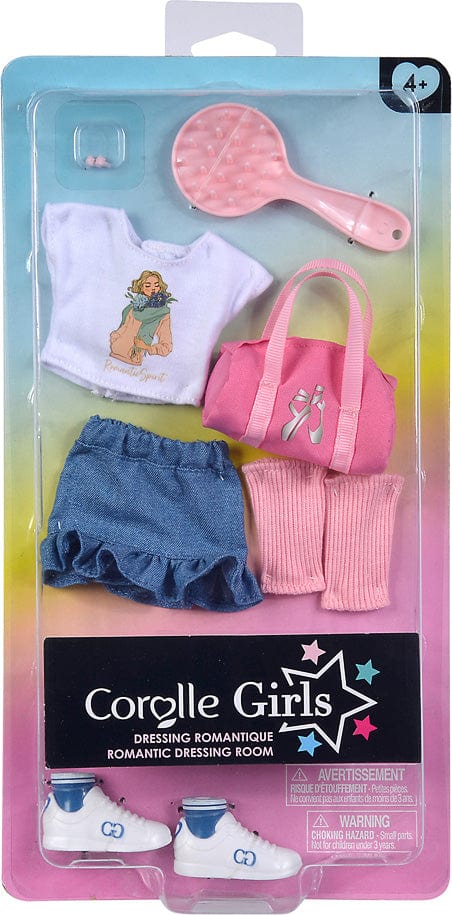 Corolle Girls Romantic Dressing Room Doll Clothes Set - Saltire Games
