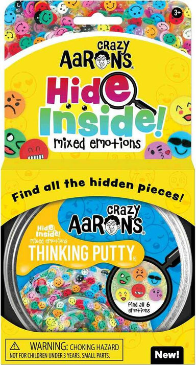Mixed Emotions Hide Inside Thinking Putty 4" Tin - Saltire Games