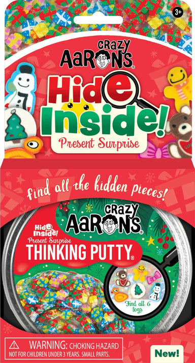 Present Surprise Hide Inside Thinking Putty 4" Tin - Saltire Games