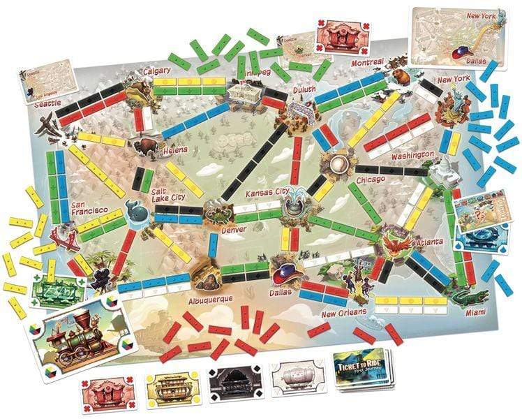 Ticket to Ride: First Journey - Saltire Games