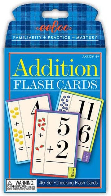 Addition Flash Cards - Saltire Games