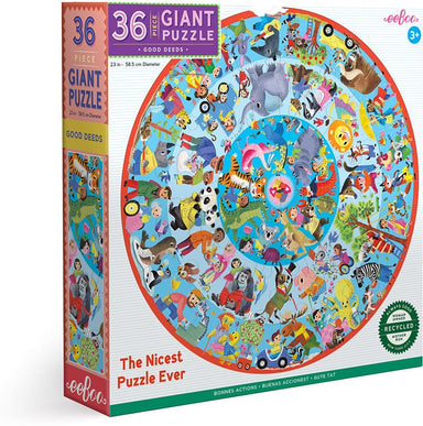 Good Deeds Giant Round Puzzle - Saltire Games