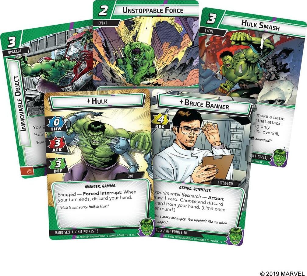 Marvel Champions LCG: Hulk Hero Pack - Saltire Games
