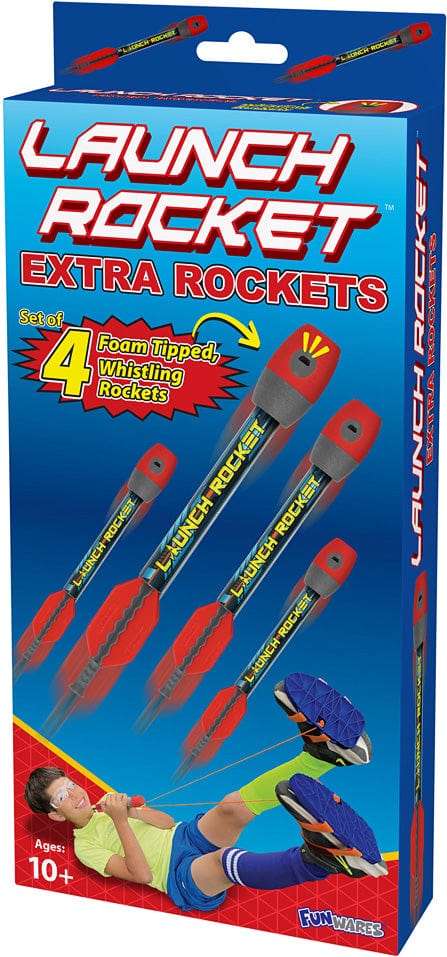 Launch Rocket, Extra Rockets - Set of 4 - Saltire Games