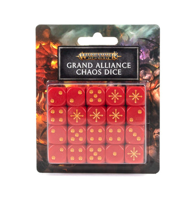 Grand Alliance Chaos Dice - Saltire Games