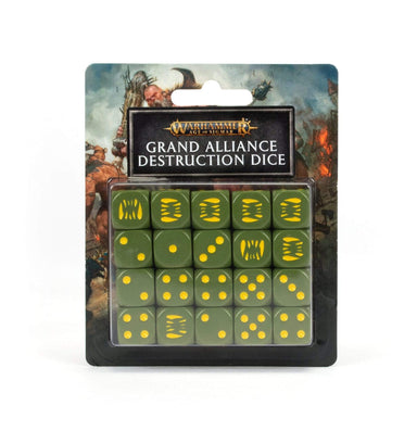 Grand Alliance Destruction Dice - Saltire Games