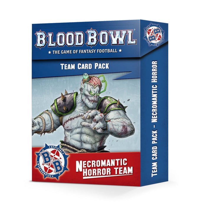 BLOOD BOWL NECROMANTIC TEAM CARDS - Saltire Games