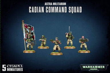 Astra Militarum: CADIAN COMMAND SQUAD - Saltire Games