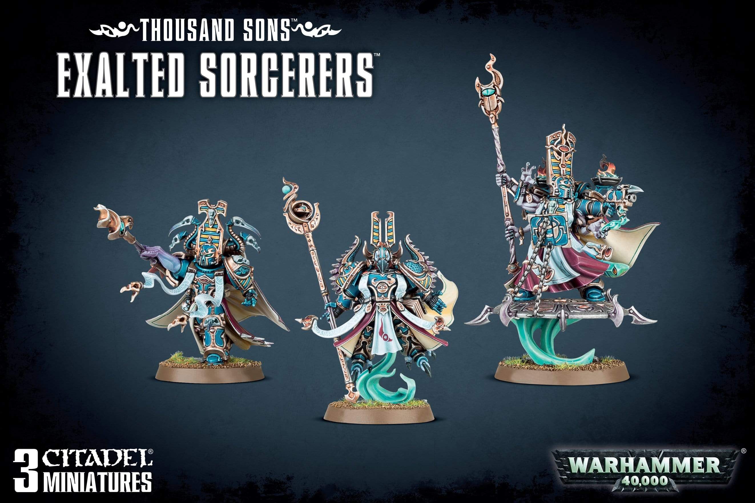 Thousand Sons: Exalted Sorcerers - Saltire Games