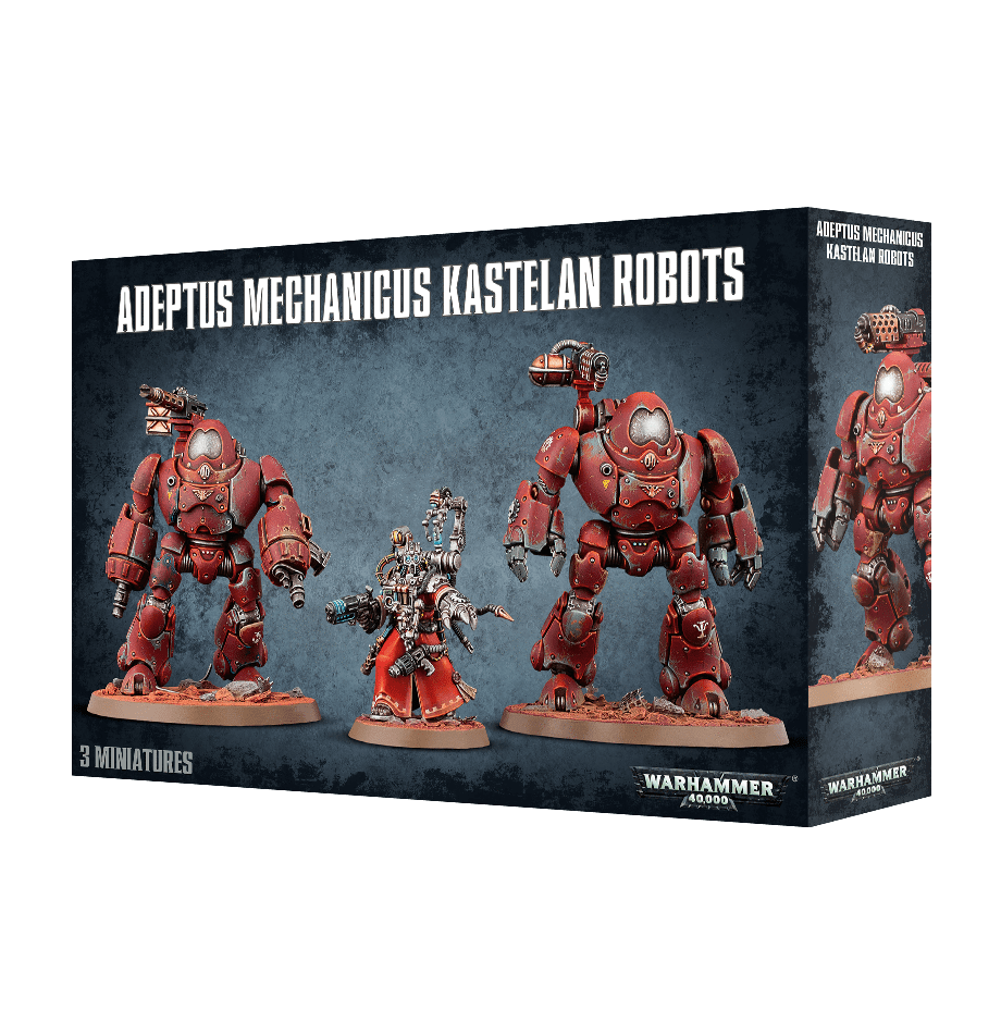 Adeptus Mechanicus: Kastelan Robots - Saltire Games