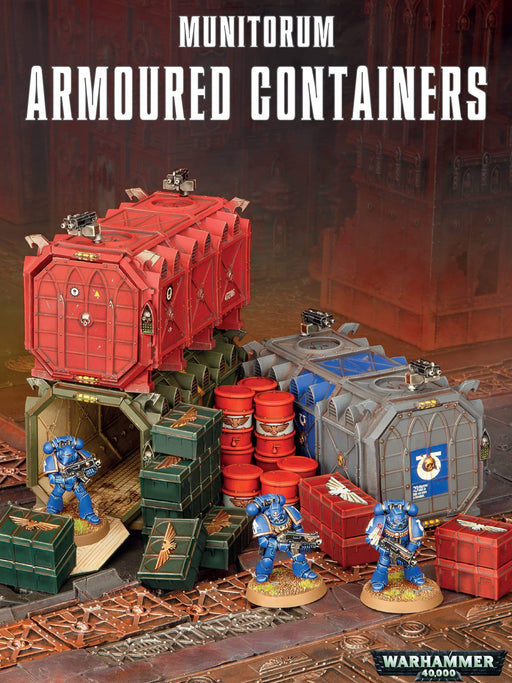 B-Z Manuf.: MUNITORUM ARMOURED CONTAINERS - Saltire Games
