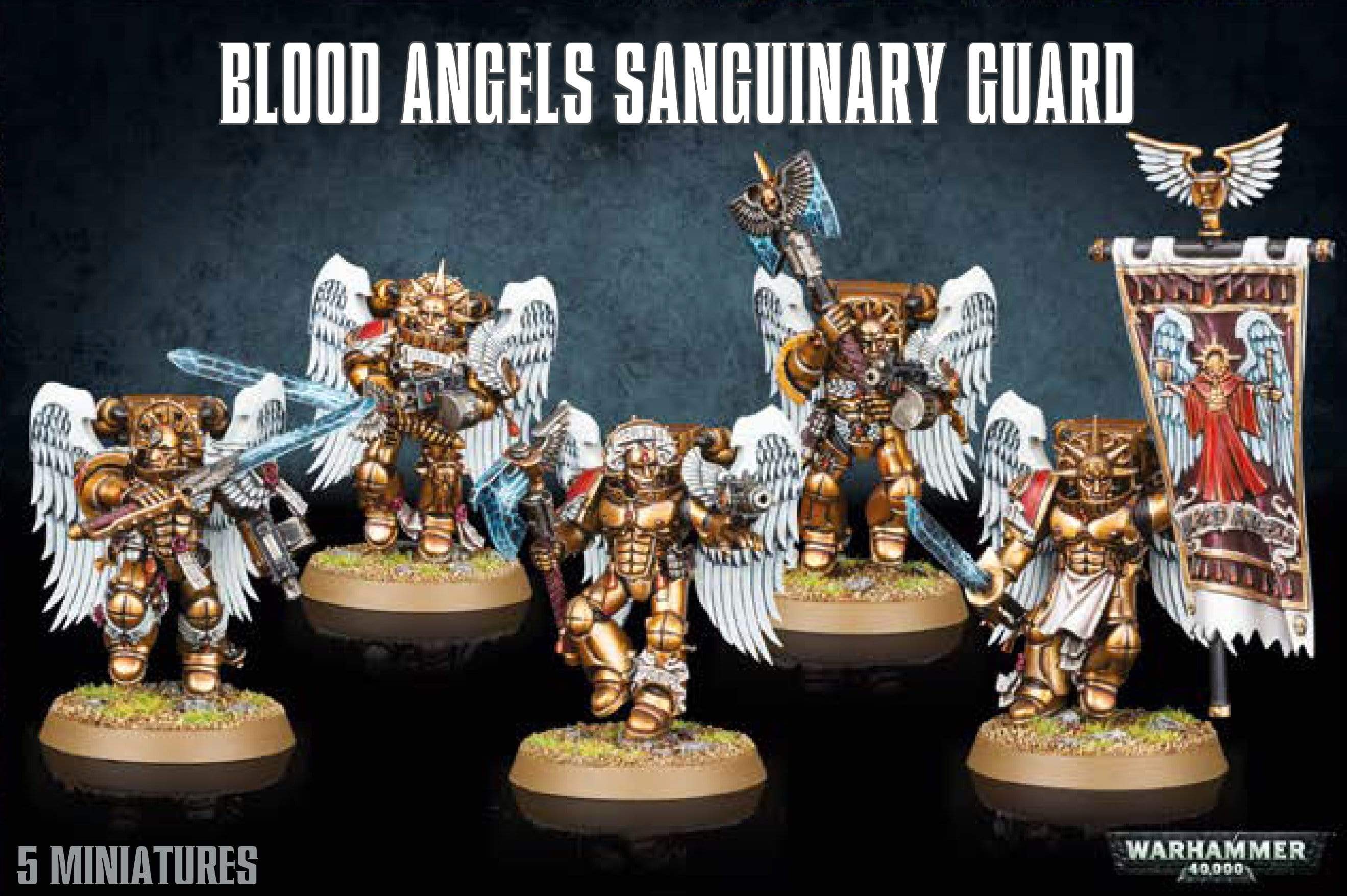 Blood Angels: Sanguinary Guard - Saltire Games