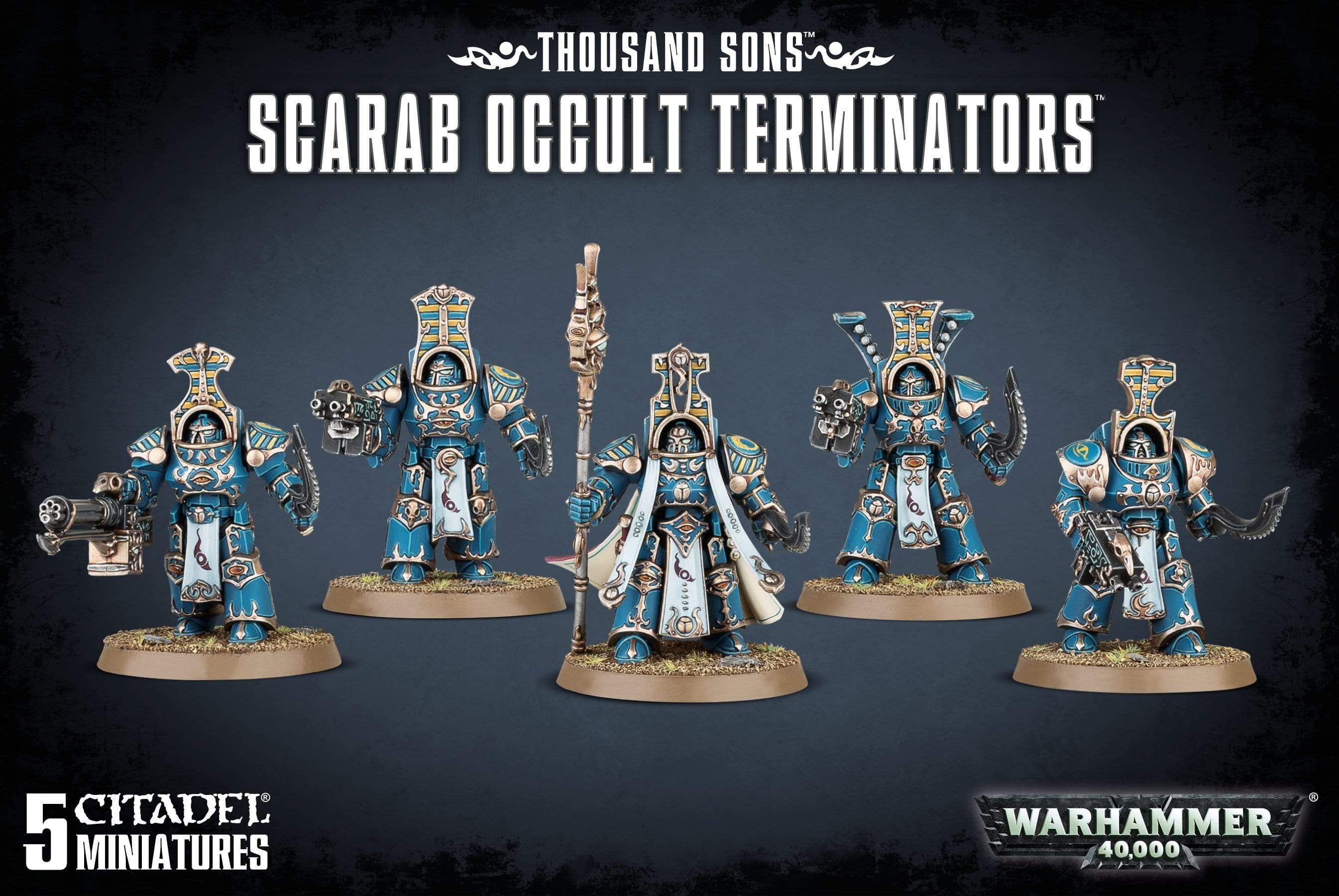 Thousand Sons: Scarab Occult Terminators - Saltire Games
