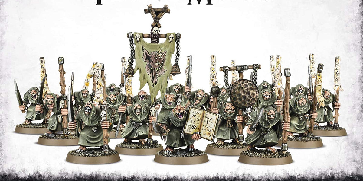 Warhammer Skaven Pestilens 22体セット SKAVEN PESTILENS PLAGUE MONKS — Saltire Toys & Games