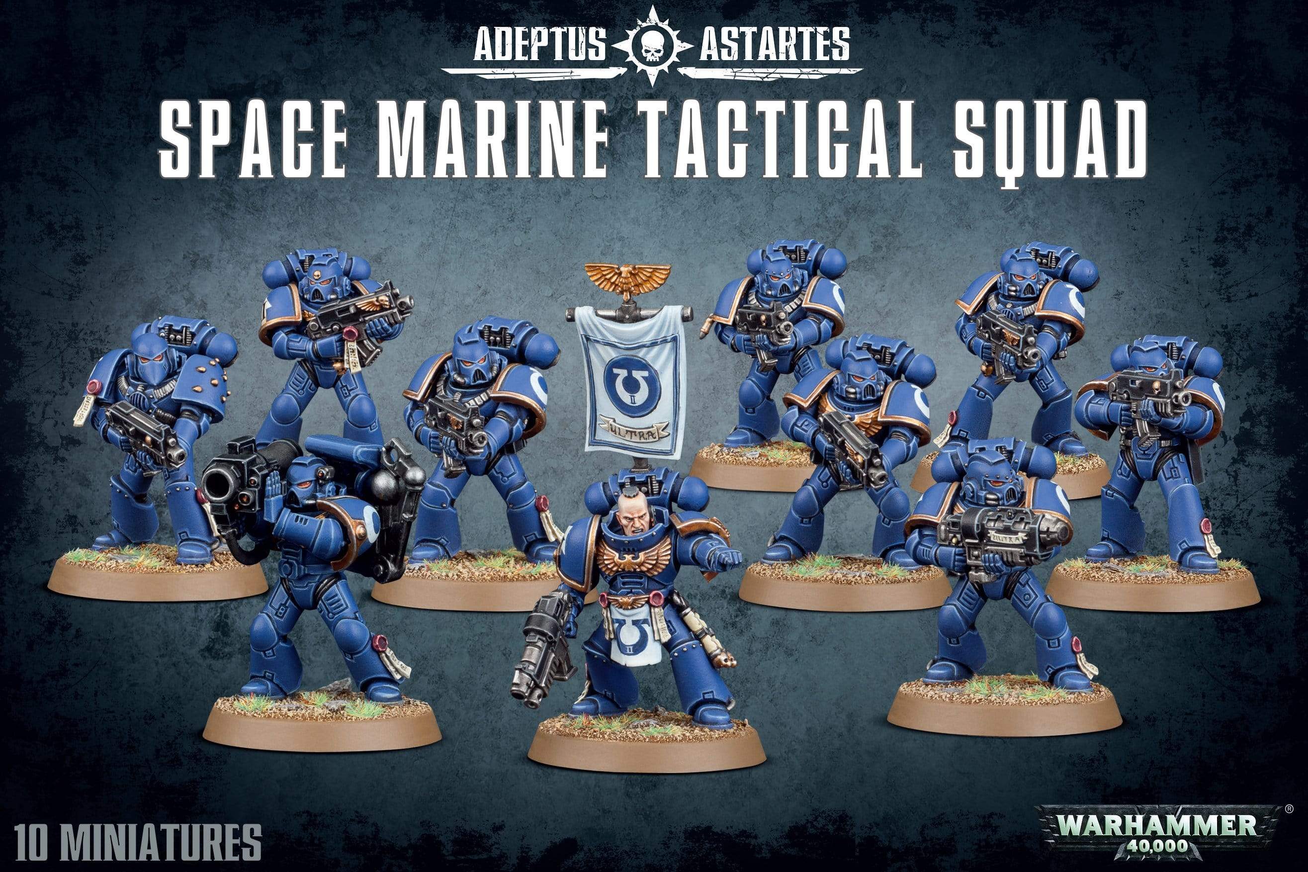 Space Marines: Tactical Squad - Saltire Games