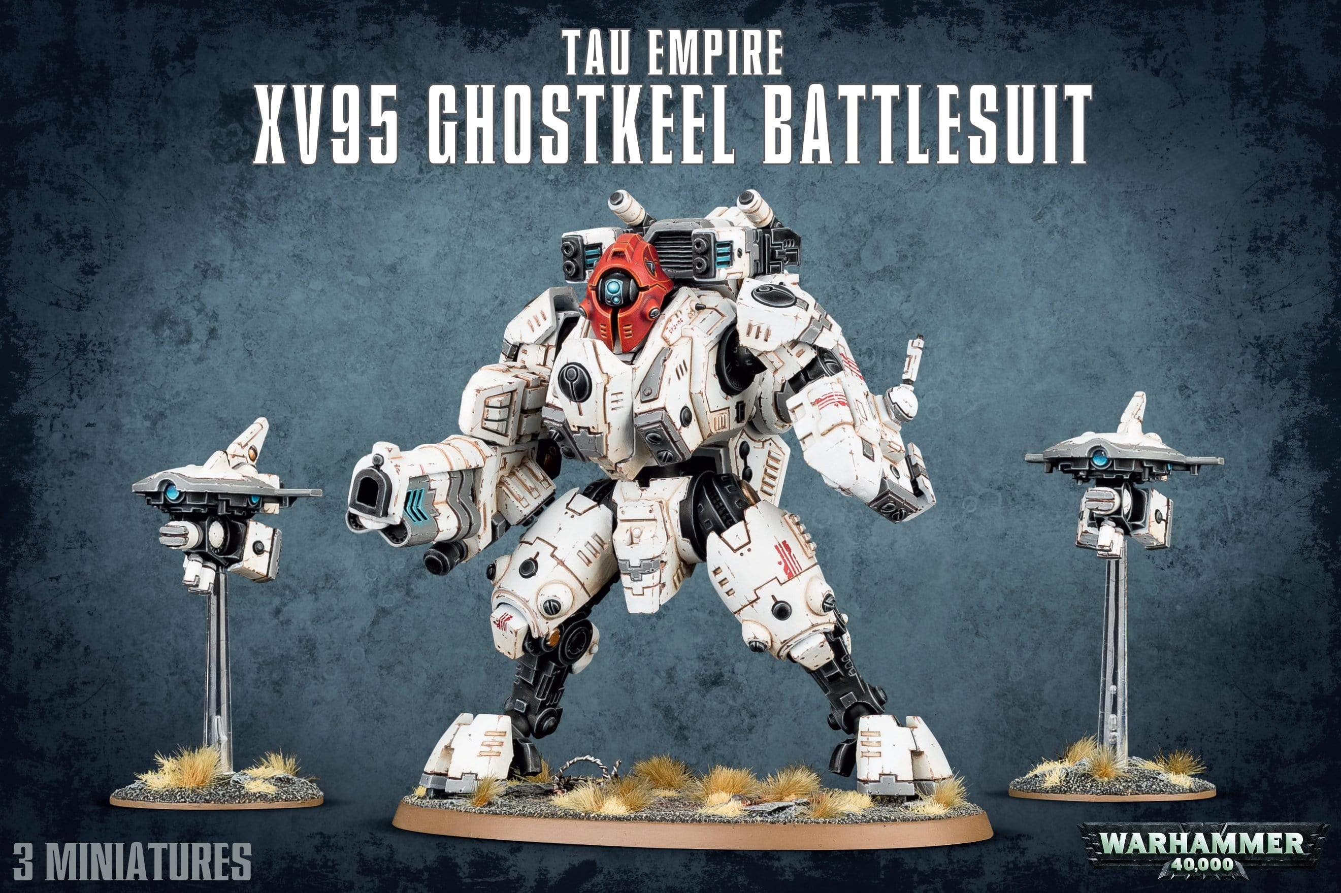 T'AU Empire: Ghostkeel Battlesuit - Saltire Games