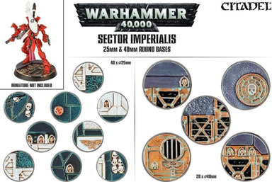 Sector Imperials 25mm & 40mm Bases - Saltire Games