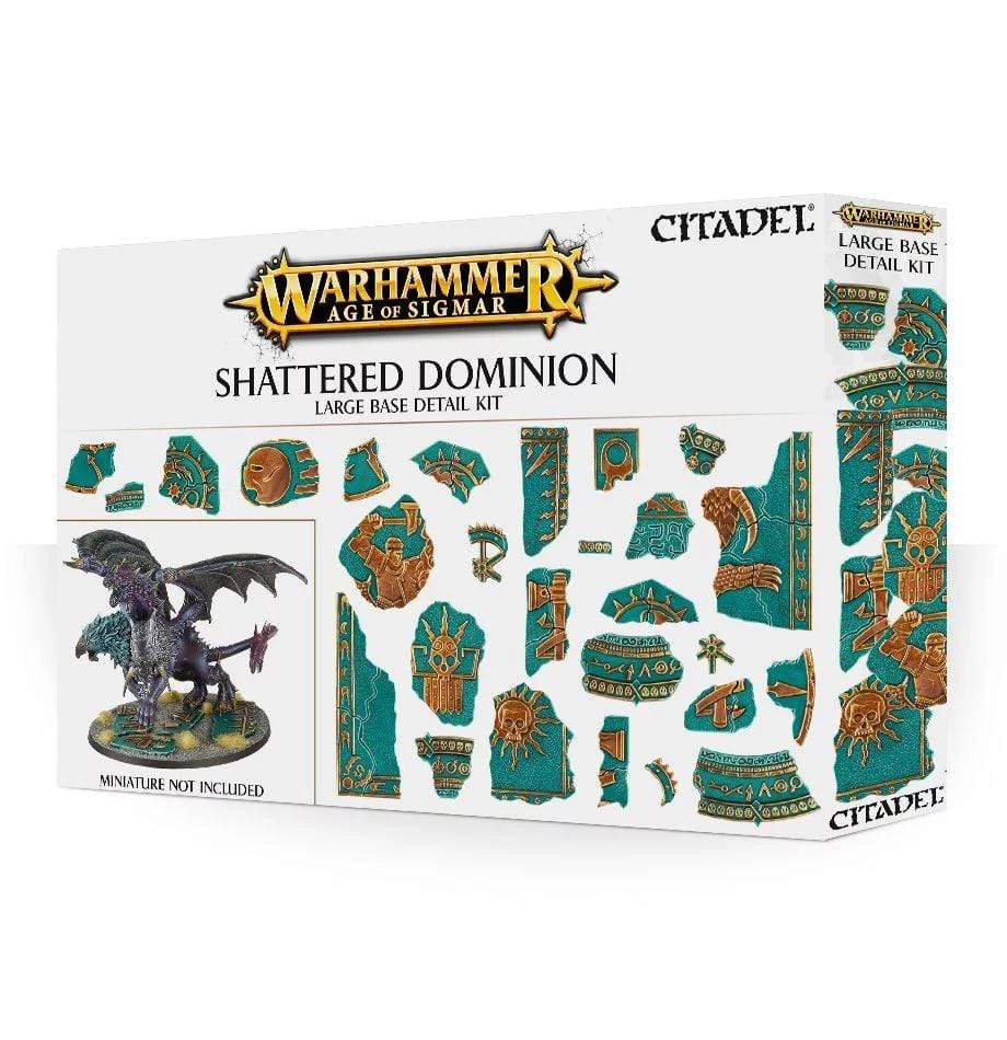 Shattered Dominion Large Base Detail Kit - Saltire Games