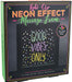 Light Up Neon Effects Message Board - Saltire Games