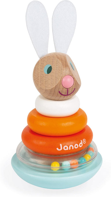 Janod Lapin  Stackable Roly-poly Rabbit - Saltire Games