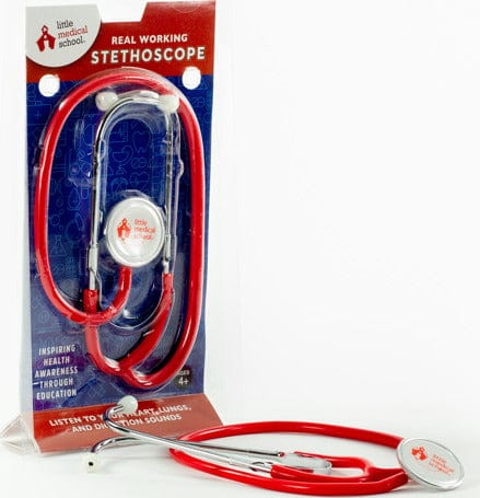 Real Working Stethoscope RED - Saltire Games