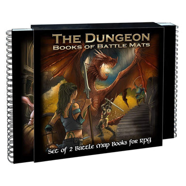 Dungeon Books of Battle Mats - Saltire Games