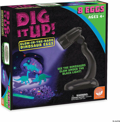 Dig It Up! Glow-in-the-Dark Dinosaur Eggs - Saltire Games