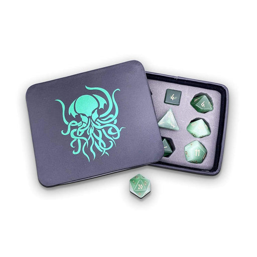 Green Cthulhu Dice Case - Saltire Games