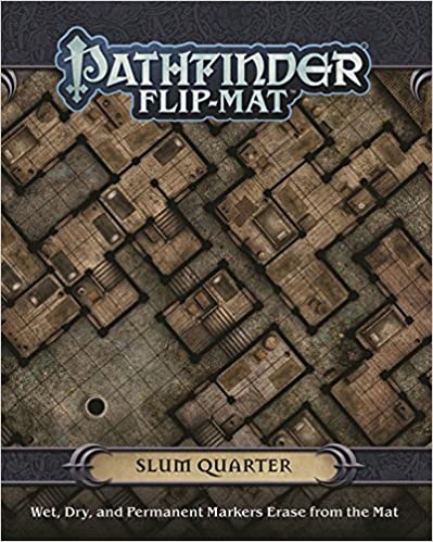 Pathfinder Flip-Mat - Slum Quarter - Saltire Games